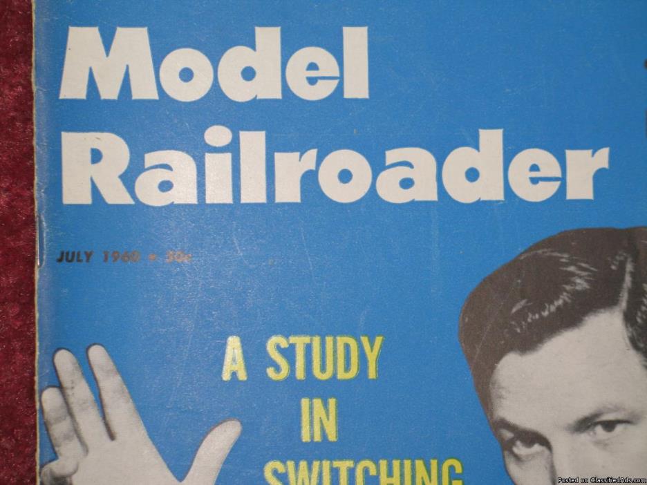 railroad magazines, yrs 1960-67., 1