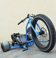 Drift Trike Blue and Black, 2