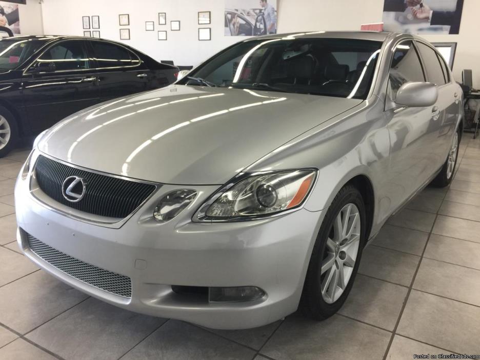 2006 LEXUS GS 300 SILVER SEDAN! LUXURY* LOADED* VERY CLEAN!!--*V6*--