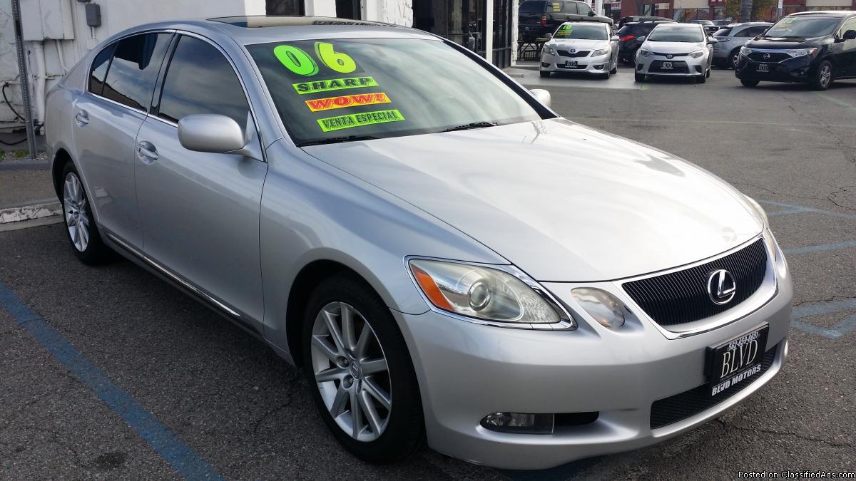 2006 LEXUS GS 300 - $O MONEY DOWN AND AFFORDABLE PAYMENTS O.A.C.