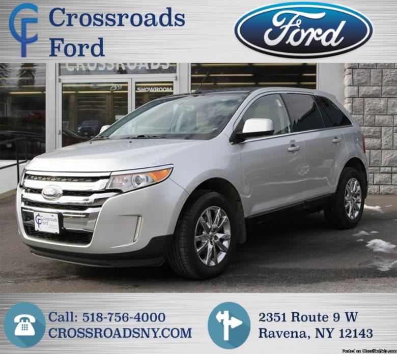 2011 Silver Ford Edge SUV V6 in Ravena!  Beautiful SUV! Only 57K Clean Miles!...