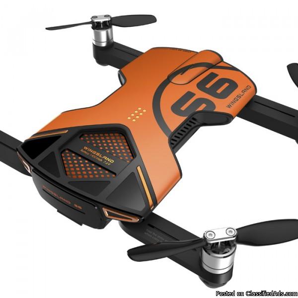 Wingsland S6 Premium Drone - 4K Camera, Foldable Design, Wi-Fi, FPV, Home..., 1