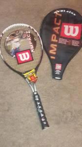 2 New Wilson 3 Spaulding tennis racquets obo