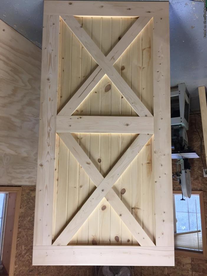 Barn door for interior home