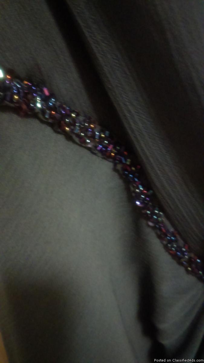 Davids bridal dress new pic do no justice has sparkels in the dress ties behind..., 4