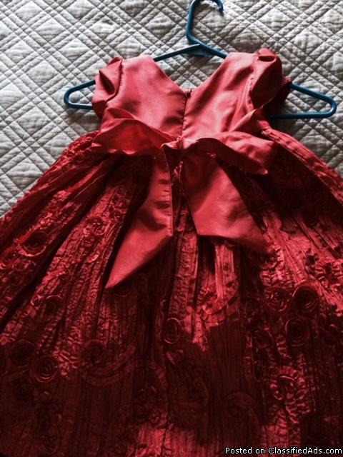 Beautiful red dress size 2
