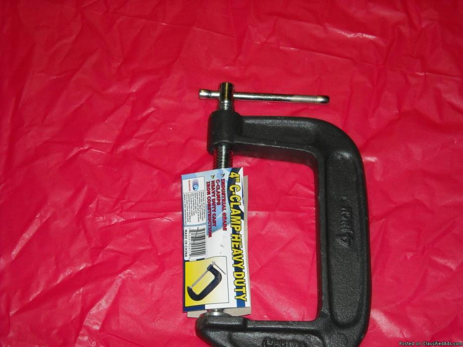 New Locking C Clamps & Plier Sets, 4