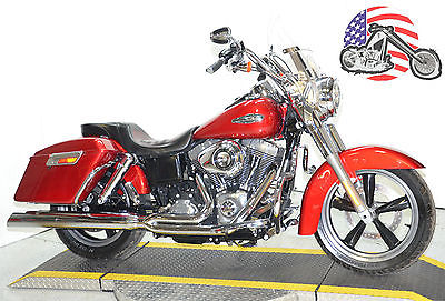 2012 Harley-Davidson Dyna  Ember Red Sunglo Harley Davidson Dyna Switchback FLD-103