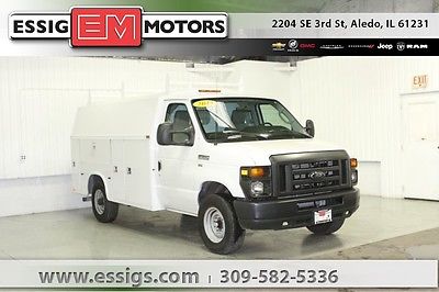 2013 Ford E-Series Van Base Used 13 Ford E-350SD KUV Van Body SRW 5.4L V-8 Low Miles Work Auto Clean