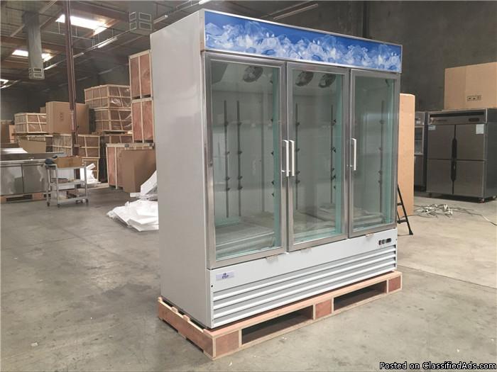 Merchandiser Freezer Refrigerator Glass Door Beer Cooler NSF