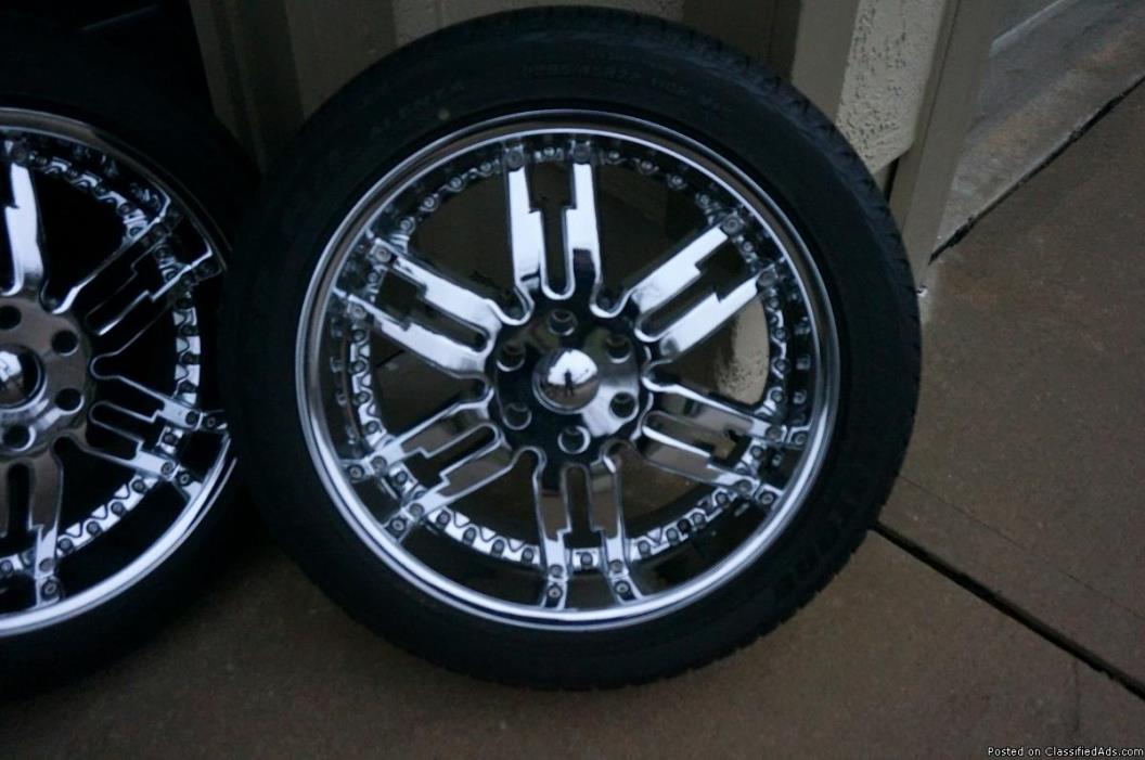 22 inch rims and tires