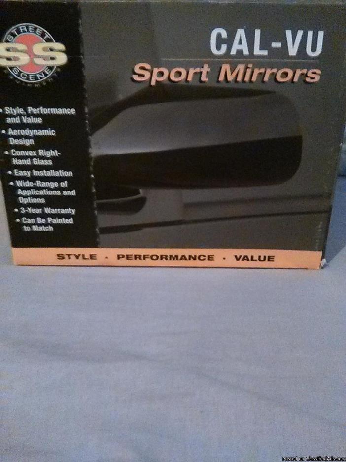 SS Cal-VU Sport Mirrors -, 0