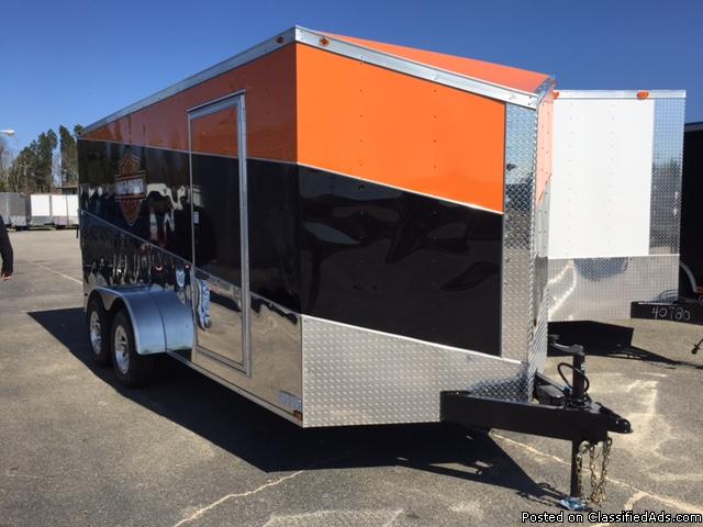 LOVE HARLEY DAVIDSON? GET A TRAILER THAT LETS EVERYONE KNOW!!
