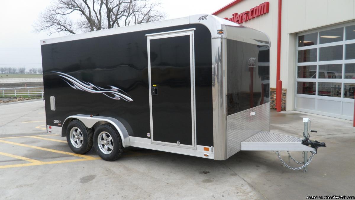 2016 Aluminum Enclosed Motorcycle Trailer