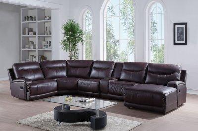 Home theater Sectional with Recliner Built-in