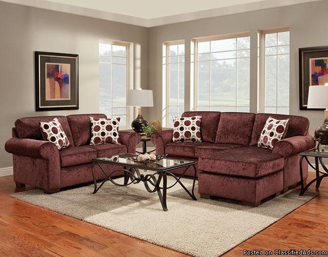 Prism Elderberry Living Room Set-No Credit Needed Financing, 0