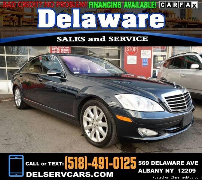 2007 Mercedes-Benz S-Class AWD S550 4MATIC 4dr Sedan! ONE-OWNER! CLEAN CARFAX!...