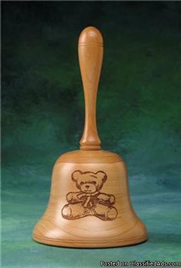 Warther Solid Wood Nursery Music Box Bell