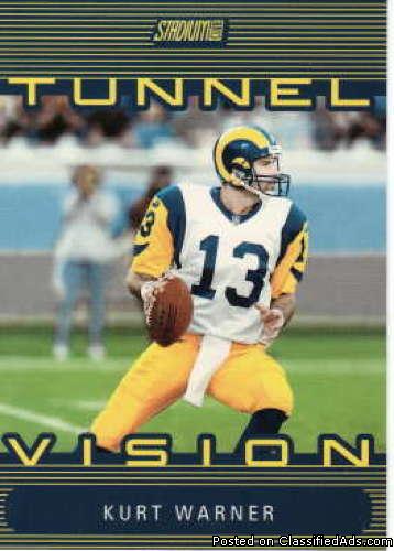 Kurt Warner2000 Stadium Club Tunnel Vision Oversize Card, 0