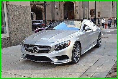 2016 Mercedes-Benz S-Class S550 4MATIC 2016 S550 4MATIC Used Turbo 4.7L V8 32V Automatic 4MATIC Coupe Moonroof Premium