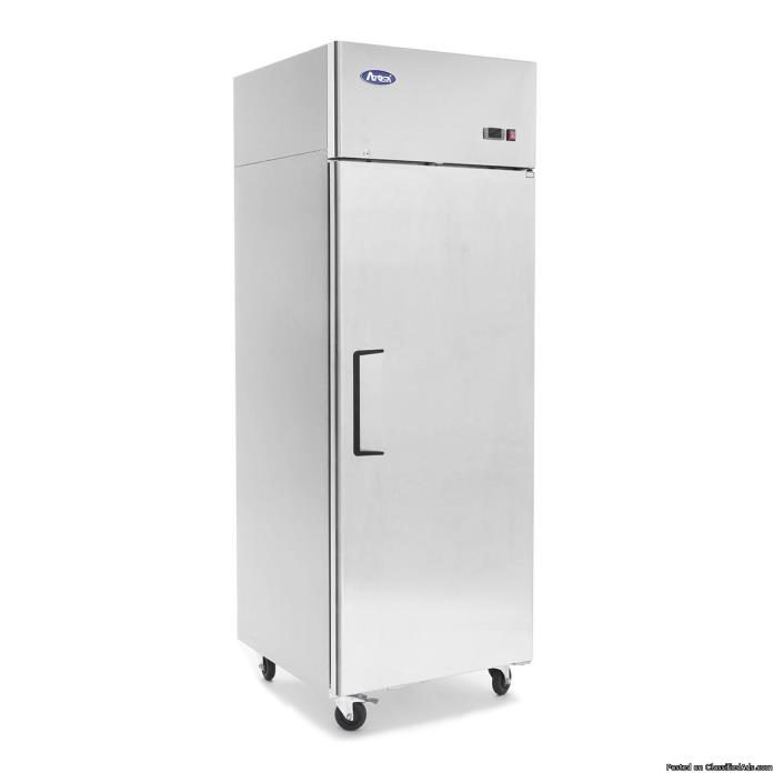 Brand New One Door Freezer. 5 Year compressor warranty NSF approved
