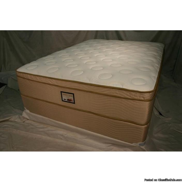 NEW QUEEN mattress bed set, 2