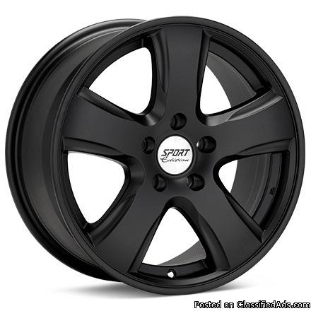 Sport Edition TX5 (Black Painted) Wheels, 0