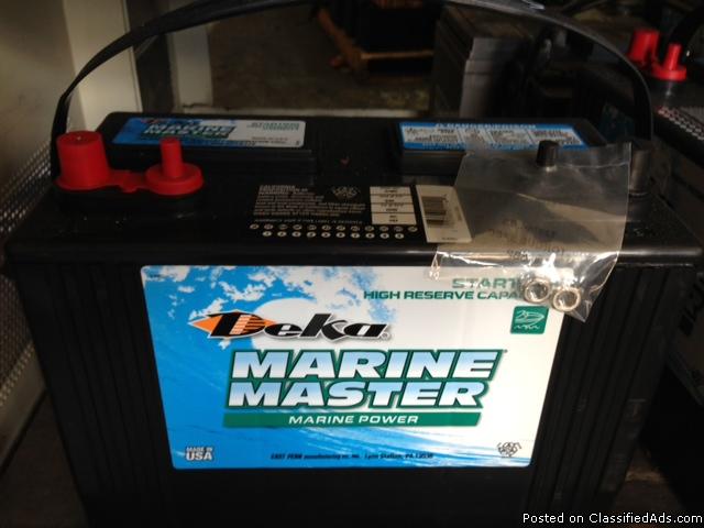 Marine batteries $55, 2