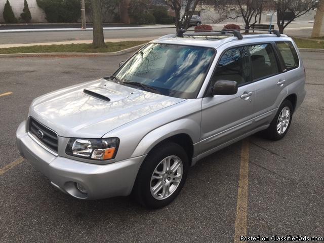 2004 Subaru Forester XT with only 39k original miles , like new cond.