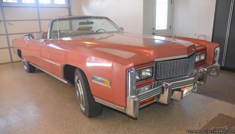 1976 Cadillac Eldorado Convertible For Sale in Ashton, Utah  83420