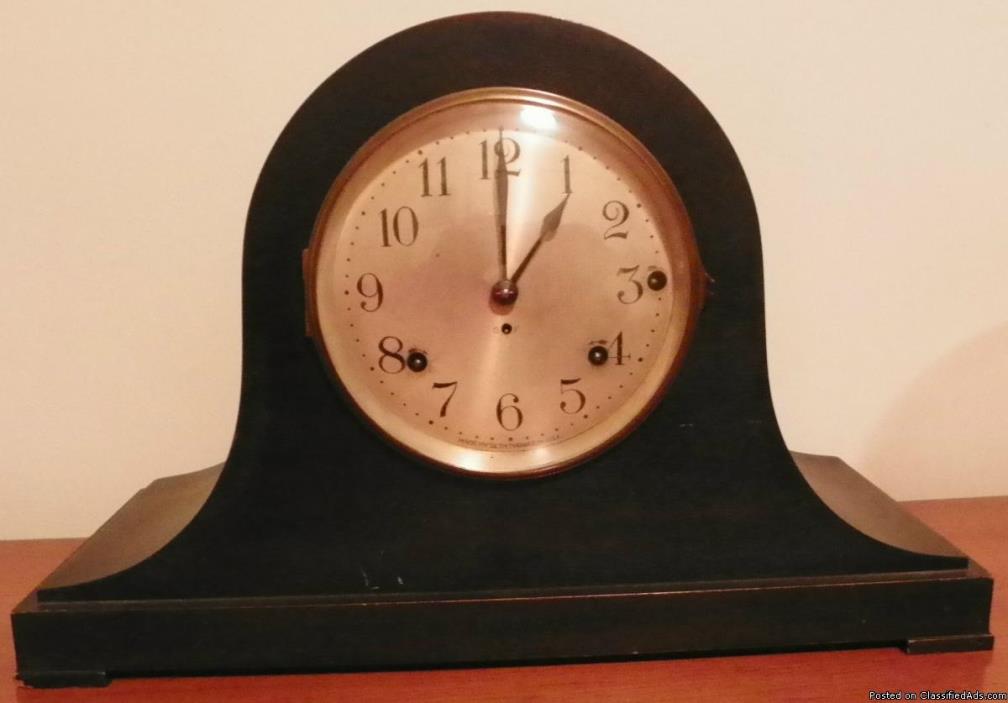 Seth Thomas Table/Antique Wind-Up Clock, 0