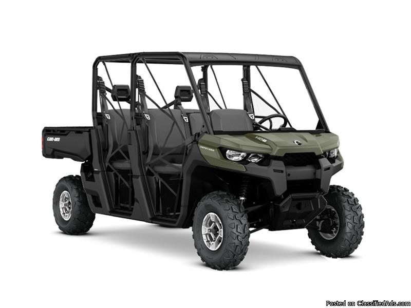 BEST PRICE GUARANTEED! NEW 2017 Can-Am Defender MAX DPS HD8 Side by Side UTV...