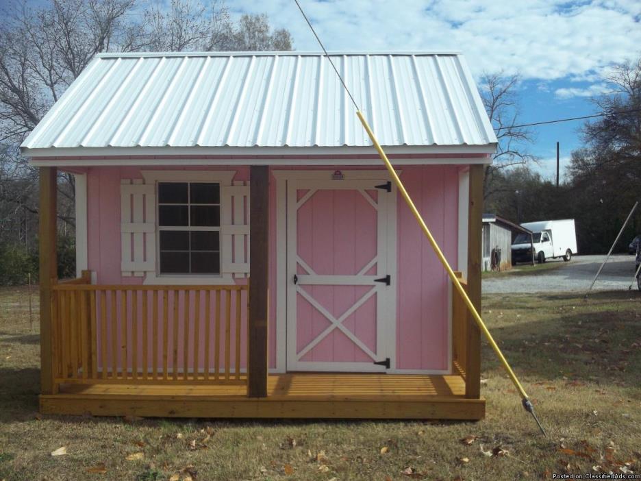 10x12 Painted Playhouse, 0