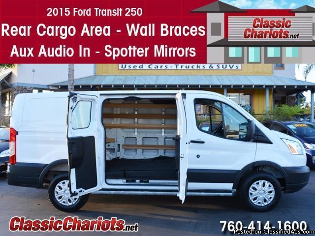 Used 2015 Ford Transit 250 Cargo Van for Sale in San Diego - Stock # 14090R