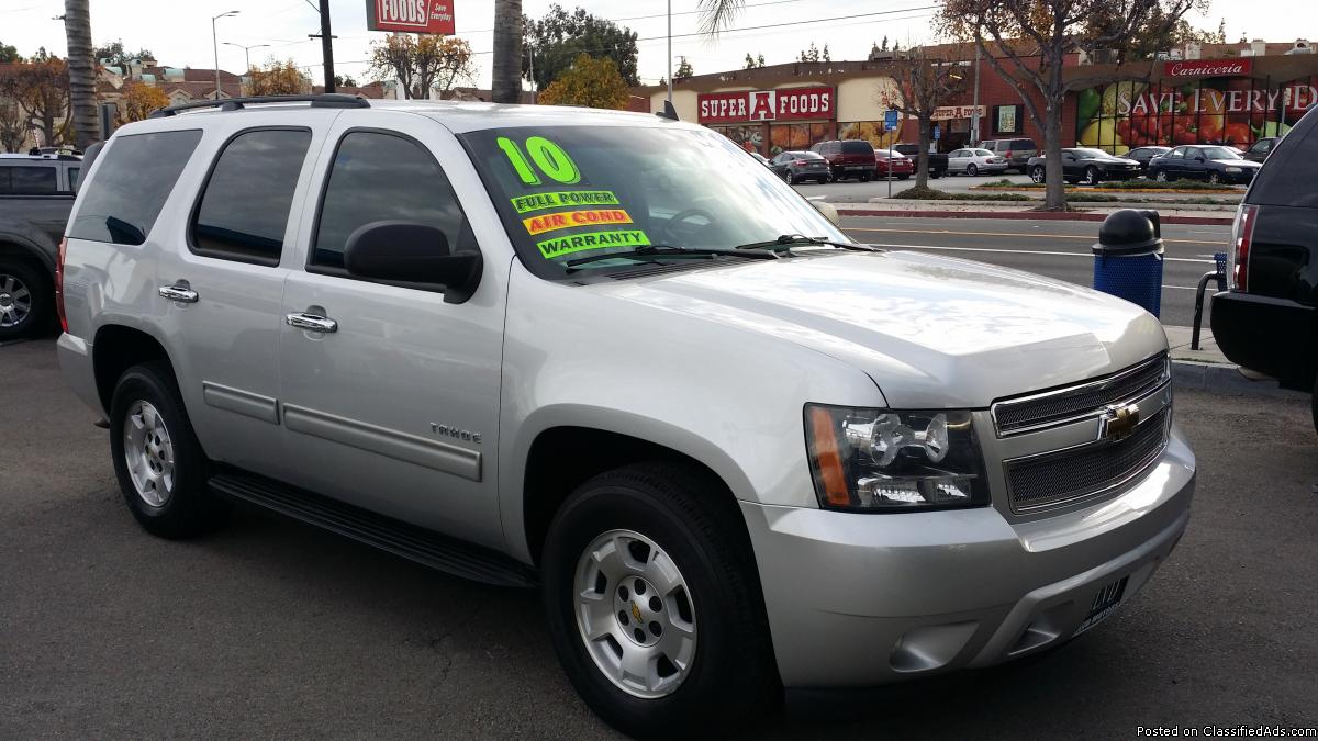 2010 CHEVROLET TAHOE LS - $0 MONEY DOWN AND AFFORDABLE PAYMENTS O.A.C.