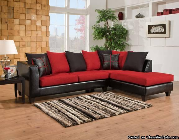 Pillow Back Sofa and Loveseat or Sectional, 4