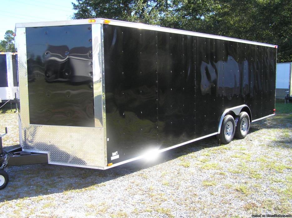 8.5 x 24 Enclosed Trailers