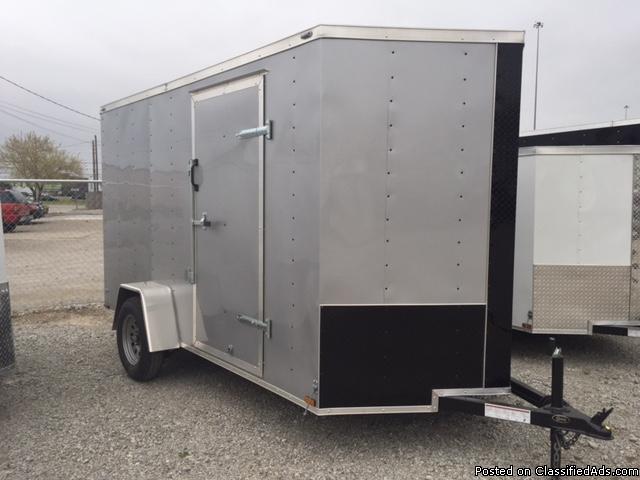 Enclosed Cargo Trailers - Different Sizes, 3