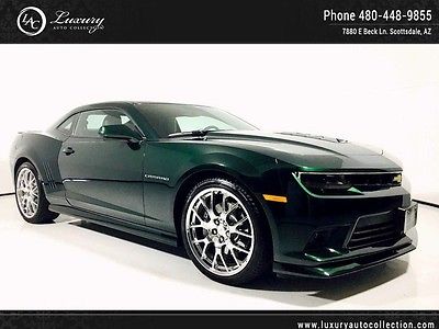 2015 Chevrolet Camaro SS Coupe 2-Door AT_Green Flash Edition_LOW MILES_Rear Camera_Parking Sensor_SS_RS_21 Wheels