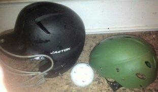 Baseball bags & helmets, 2