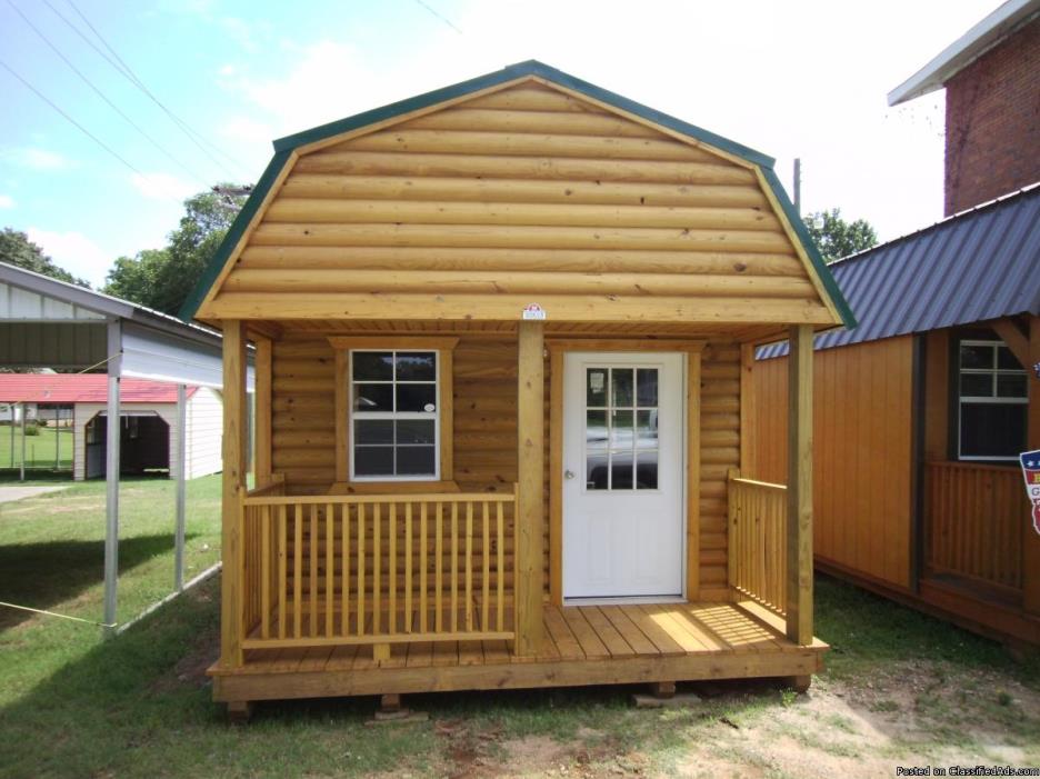 Lofted Barn-Cabin Cedar Siding, 1