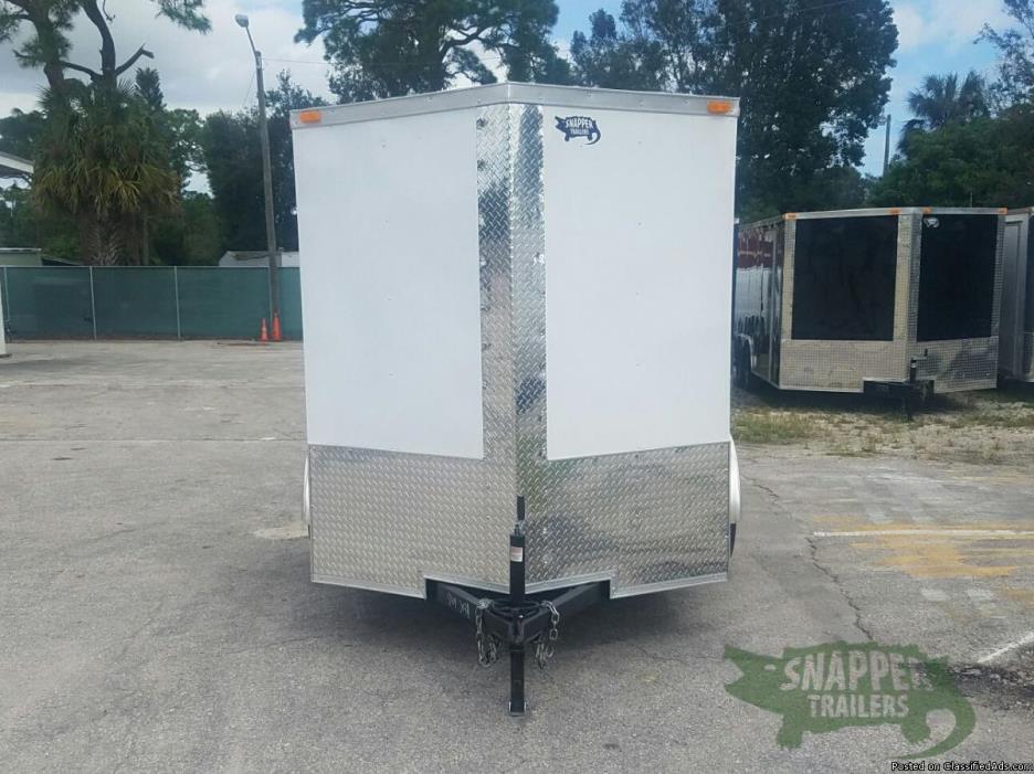 6 x 8 Enclosed Trailers
