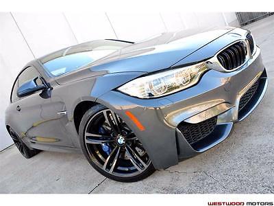 2015 BMW M4 Coupe MSRP $78k Executive Lighting MDCT 19 Wheels  2015 BMW M4 MSRP $78k Executive Lighting MDCT 19 Wheels Adaptime M Suspension NR