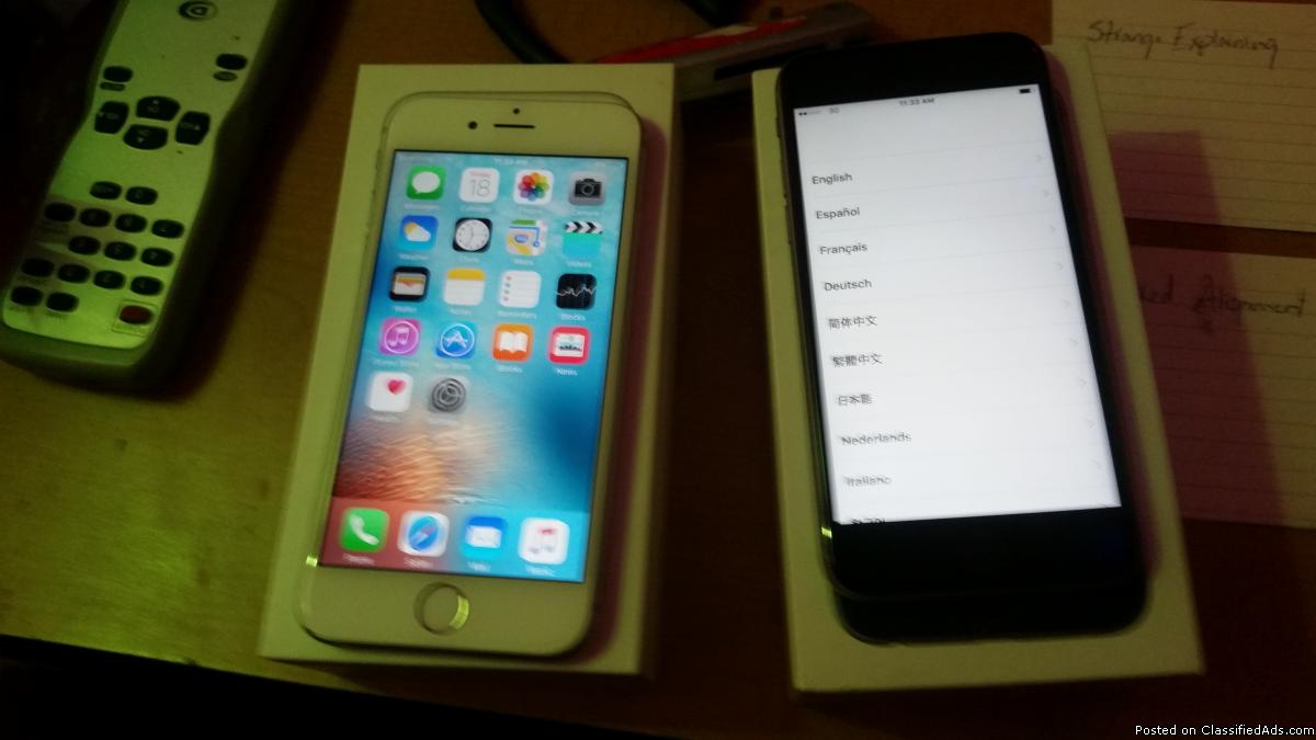2 Brand new Iphone6S Plus, 1