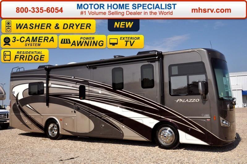2017  Thor Motor Coach  Palazzo 33.4 Ext TV  Pwr Loft  Res. Frid