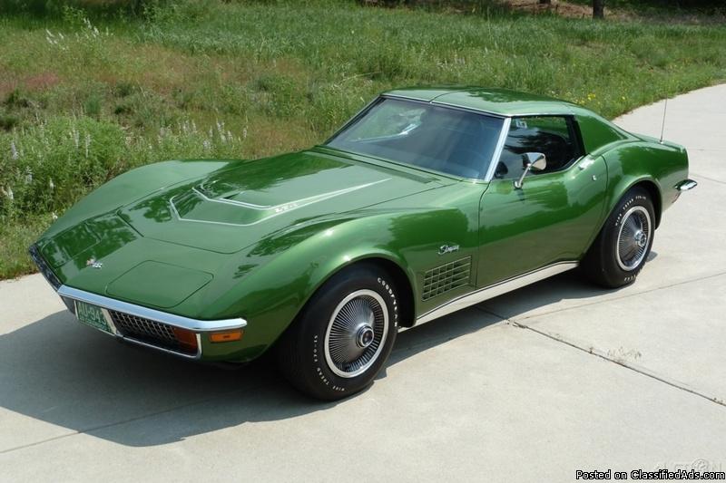 1972 Chevrolet Corvette LT1 Coupe with Air Conditioning For Sale in Castle...