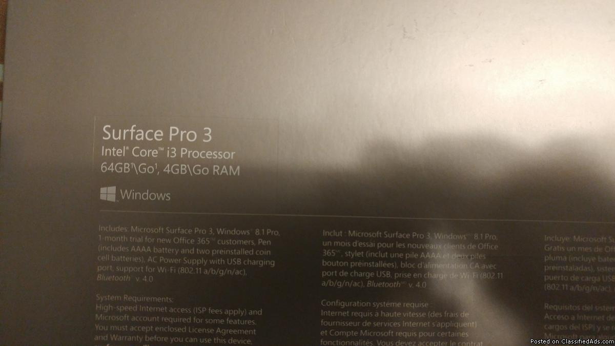 Microsoft surface pro 3, 1