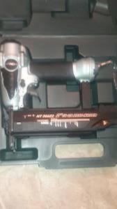 NEW HITACHI NAIL GUN/BLACK & DECK JIGSAW/AIR COMPRESSOR, 1