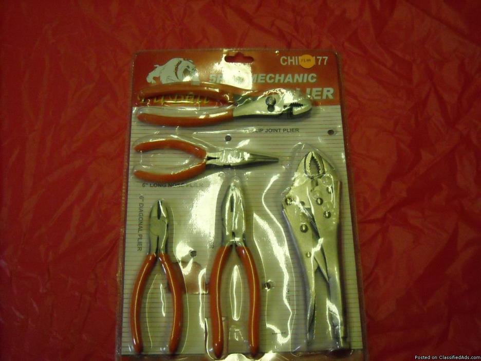 New Locking C Clamps & Plier Sets