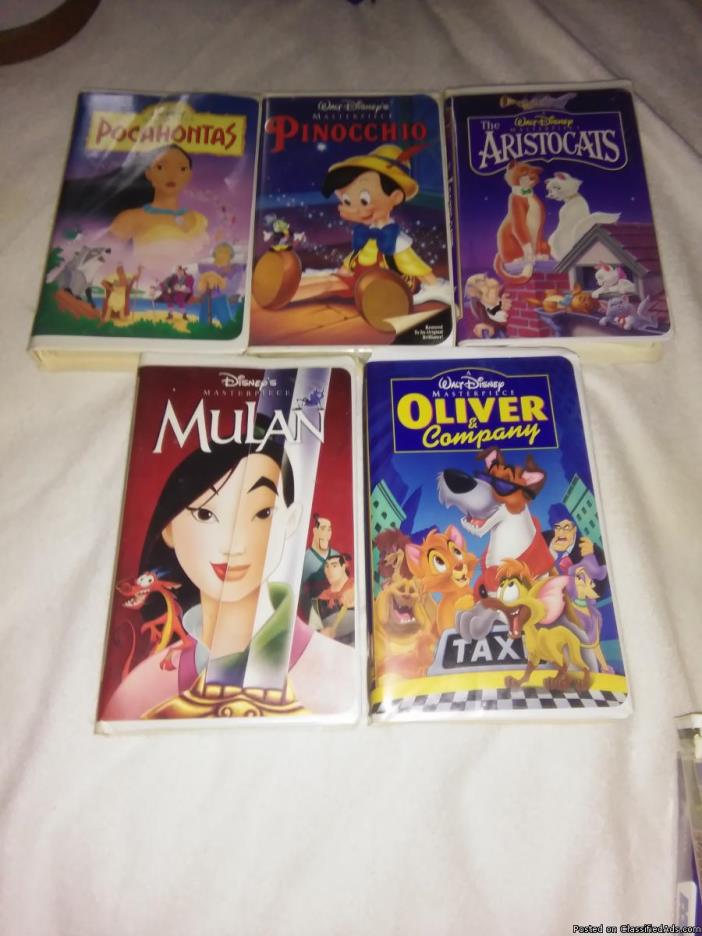 Masterpiece Walt Disney VHS